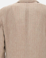 Blazer in lino e seta 25X579 25169490337R CORNELIANI 