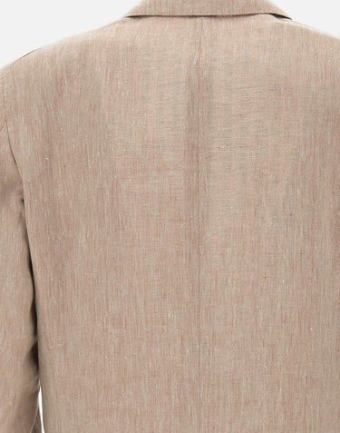 Blazer in lino e seta 25X579 25169490337R CORNELIANI 