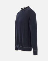 Maglia con profili a contrasto M76MAGM28 MAG0M0151101 ELEVENTY 
