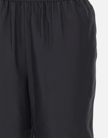 Shorts in seta ZINIALDS BLACK LOULOU DE SAISON 