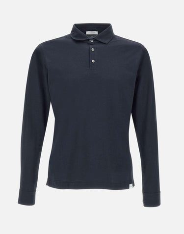 Polo in cotone supima DK87101 BLU DIKTAT 