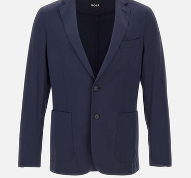 Blazer slim fit in jersey elasticizzato ad alte prestazioni 50502488 404 BOSS 