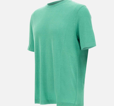 T-shirt in lino"Jerlin" TSMC JERLINU650 FILIPPO DE LAURENTIIS 