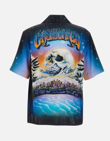 "La premonition silk shirt" UMS25SH003 04 CASABLANCA 