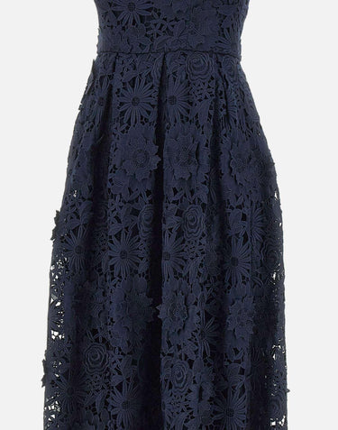 Abito midi svasato in pizzo 3D 116013 1725 ROTATE BIRGER CHRISTENSEN 