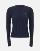 Maglia a girocollo in cotone a trecce 211971869 008 POLO RALPH LAUREN 