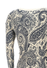 Maglia in viscosa e seta<BR/> 12700 9767991 ETRO 