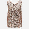 Top con paillettes D110P000029N 006 ELENA MIRO' 
