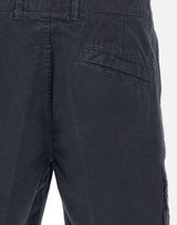 Shorts in tela di cotone biologico spazzolato effetto "old" L100019S00WA V0120 STONE ISLAND 