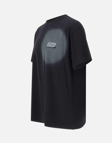 T-shirt con stampa spray SH0GC0067 M20048900 MM6 MAISON MARGIELA 