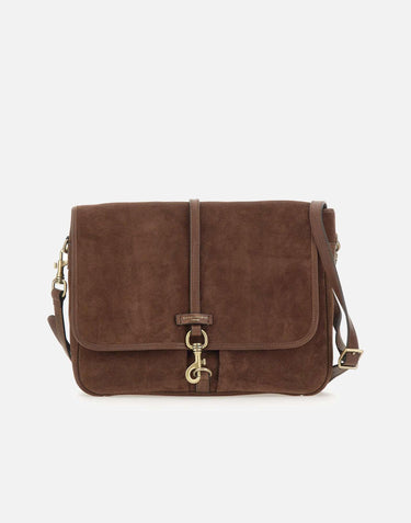 Borsa a tracolla "Berlino" BSU11625 CMPLCHOCOLATE GIANNI CHIARINI 