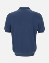 Polo in misto seta 43142 16224580 GRAN SASSO 