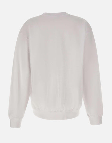 Felpa "Beverly Script Crewneck" ST07164257WH01 WHITE SPORTY & RICH 