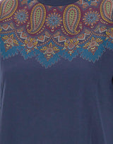 T-shirt stampa multicolor WRMA0005 AKB23B0310 ETRO 