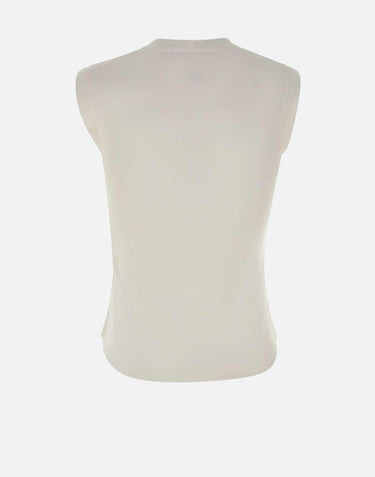 Canotta con orlo a camicia 260WCN00003 JJJ025AA001 THE ATTICO