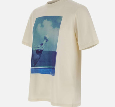 T-shirt "Scoop" MTS1613 MTSWH32 BARBOUR X PAUL SMITH 