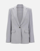 Blazer in misto lino V169891664 074BMI VINCE. 