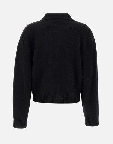 "Homere sweater" HOMERE BLACK LOULOU DE SAISON 