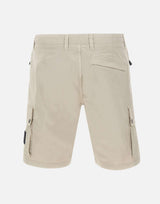 Bermuda in twill di cotone biologico stretch L100019S0A10 V0061 STONE ISLAND 