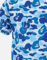 T-shirt "College ABC Camo" 001CSM301011M BLUE BAPE 