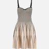 Abito in maglia bicolore AM27S62E2 E84 ELISABETTA FRANCHI 