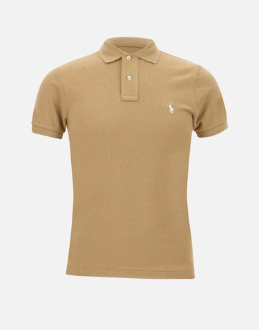 Polo "Mac" in cotone piquet 710536856 379 POLO RALPH LAUREN 