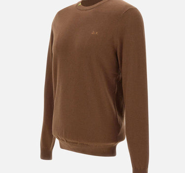 Maglia in lana e cotone K45101 08 SUN68 