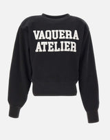 Felpa "Atelier" VAQ10T015 BLACK VAQUERA 