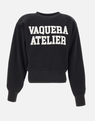Felpa "Atelier" VAQ10T015 BLACK VAQUERA 