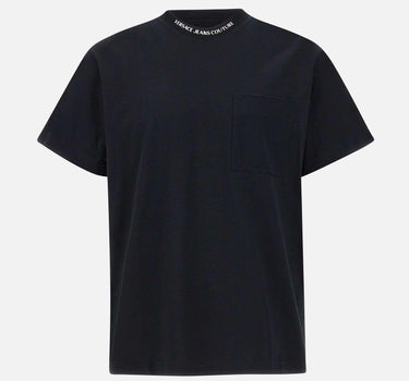 T-shirt in jersey di cotone 78GAHE03 CJ00E899 VERSACE JEANS COUTURE 