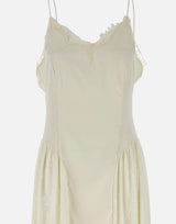 "Satin lace midi dress" 113949 857 ROTATE BIRGER CHRISTENSEN 