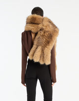 "Faux Fur Scarf" 115057 1753 ROTATE BIRGER CHRISTENSEN 