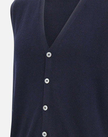 Cardigan in lana merino 58182 14296598 GRAN SASSO 