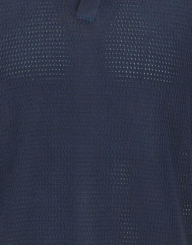 Polo traforata in cotone vintage 301223 038 KANGRA 