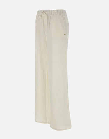 Jogger "Wide leg linen" P35216 01 SUN68 