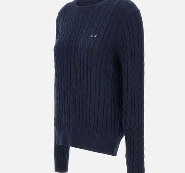 "Cable knit sweater" K35224 07 SUN68 