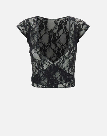 "Lace top" WS25TP147 01 BELLA VENICE 
