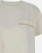 T-shirt in jersey con taschino JED266F155 L7720142 FABIANA FILIPPI 