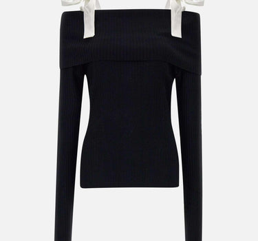Maglia "Off shoulder strap" 113540 100 ROTATE BIRGER CHRISTENSEN 
