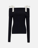 Maglia "Off shoulder strap" 113540 100 ROTATE BIRGER CHRISTENSEN 