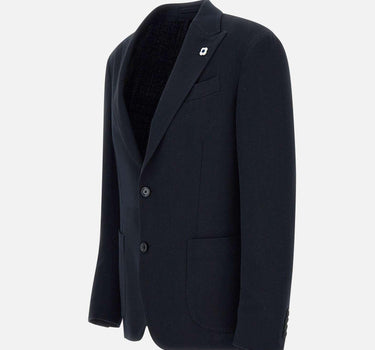 Blazer  in lana e cotone EP6014AE EPAD60502850 LARDINI 