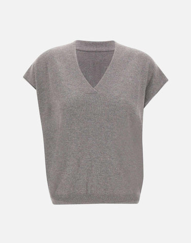 Gilet in cashmere 2421319GR 9027 HEMISPHERE 