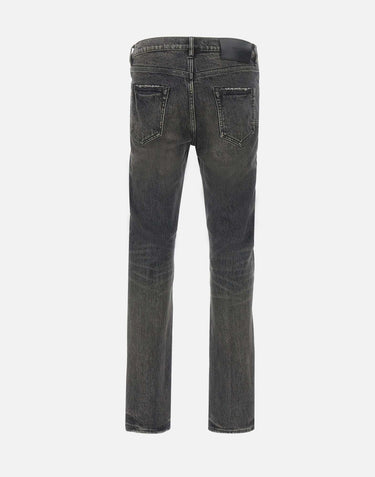 "Skinny tinted washed" P001SNWB225 BLACK PURPLE BRAND 