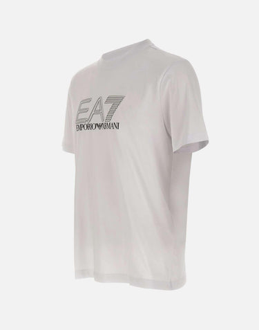 T-shirt "Visibility" in jersey di cotone 7M001307 AF10375U0002 EA7 