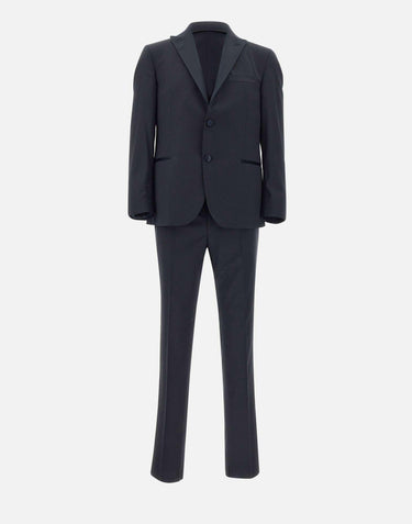 Completo tre pezzi uomo in fresco  lana 258R35 25381500014C MARCHESANI 