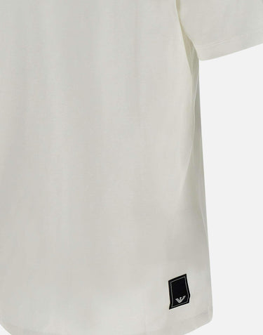T-shirt "Travel essential" in cotone EM000983 AF13669U0003 EMPORIO ARMANI 