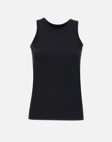 Top  "Pose" in cotone Supima POSO BLACK LOULOU DE SAISON 
