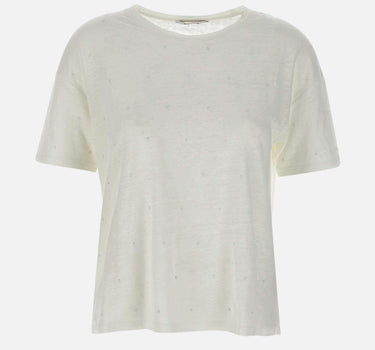 T-shirt in lino 198021 001 KANGRA 