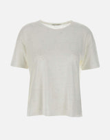 T-shirt in lino 198021 001 KANGRA 