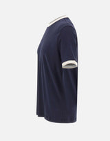 T-shirt con profili a righe M75TSHM13 TES0M291110301 ELEVENTY 